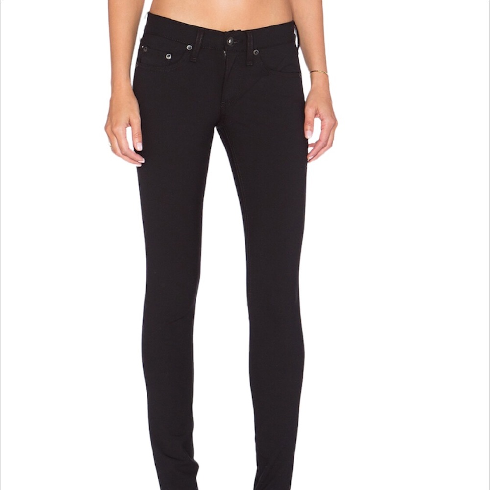 Rag & Bone sz 26 Skinny Jean in Coal Wash